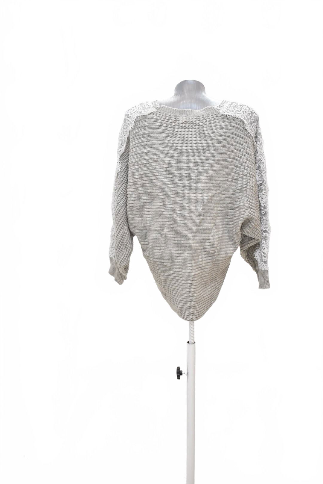 Dámsky sveter Shein, farba sivá, veľkosť L