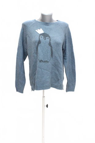 Dámsky sveter Jean Pascale, farba vzorovaná, veľkosť M