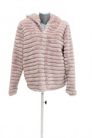 Dámska bunda Beloved, farba ružová, veľkosť 42