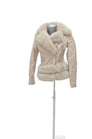 Dámska bunda Genesis, farba béžová, veľkosť S