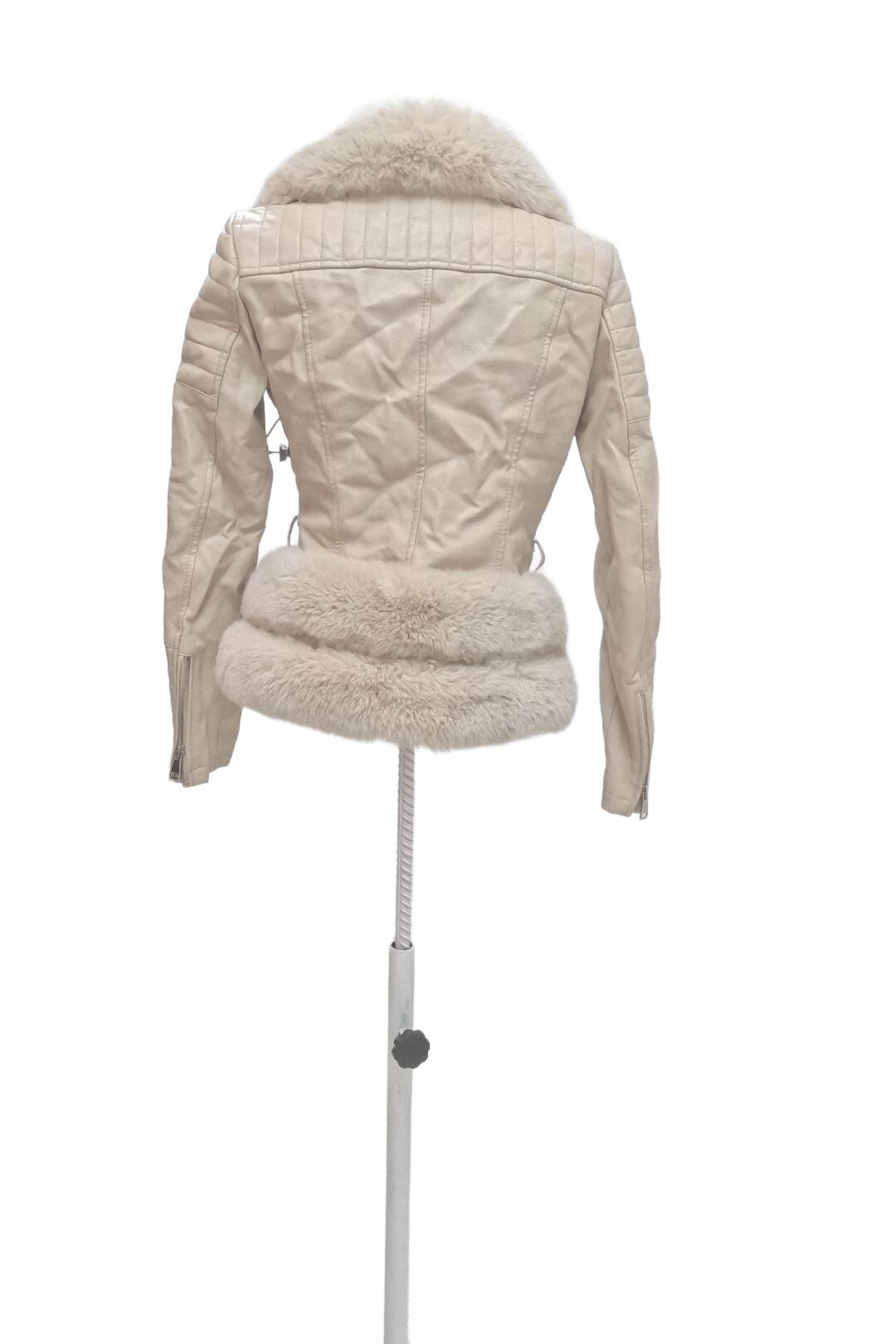 Dámska bunda Genesis, farba béžová, veľkosť S