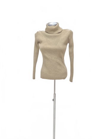 Dámsky sveter Genesis, farba béžová, veľkosť XS