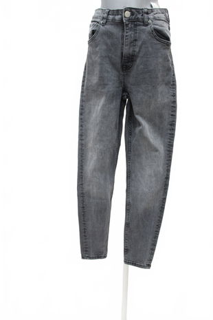 Dámske nohavice Reserved, farba sivá, veľkosť 38