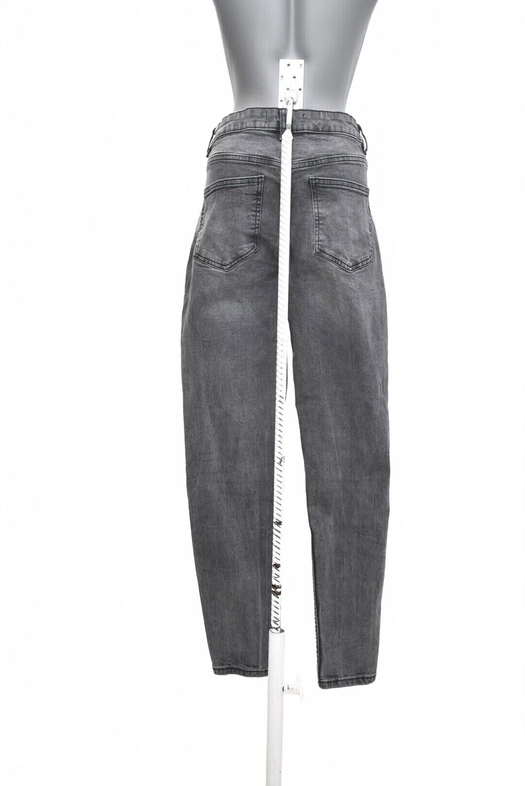 Dámske nohavice Reserved, farba sivá, veľkosť 38