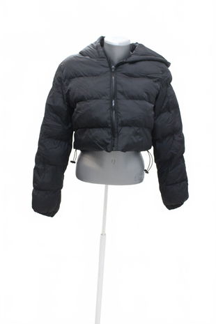 Dámska zimná bunda Shein, farba čierna, veľkosť XS
