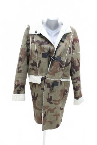 Dámsky zimný kabát Genesis, farba vzorovaná, veľkosť L