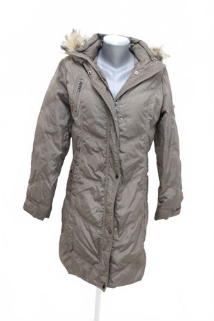 Dámska zimná bunda Genesis, farba hnedá, veľkosť 38