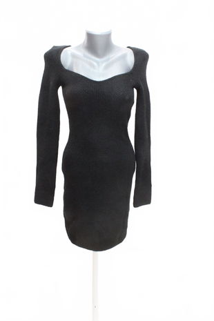 Dámske šaty H&M, farba čierna, veľkosť XS