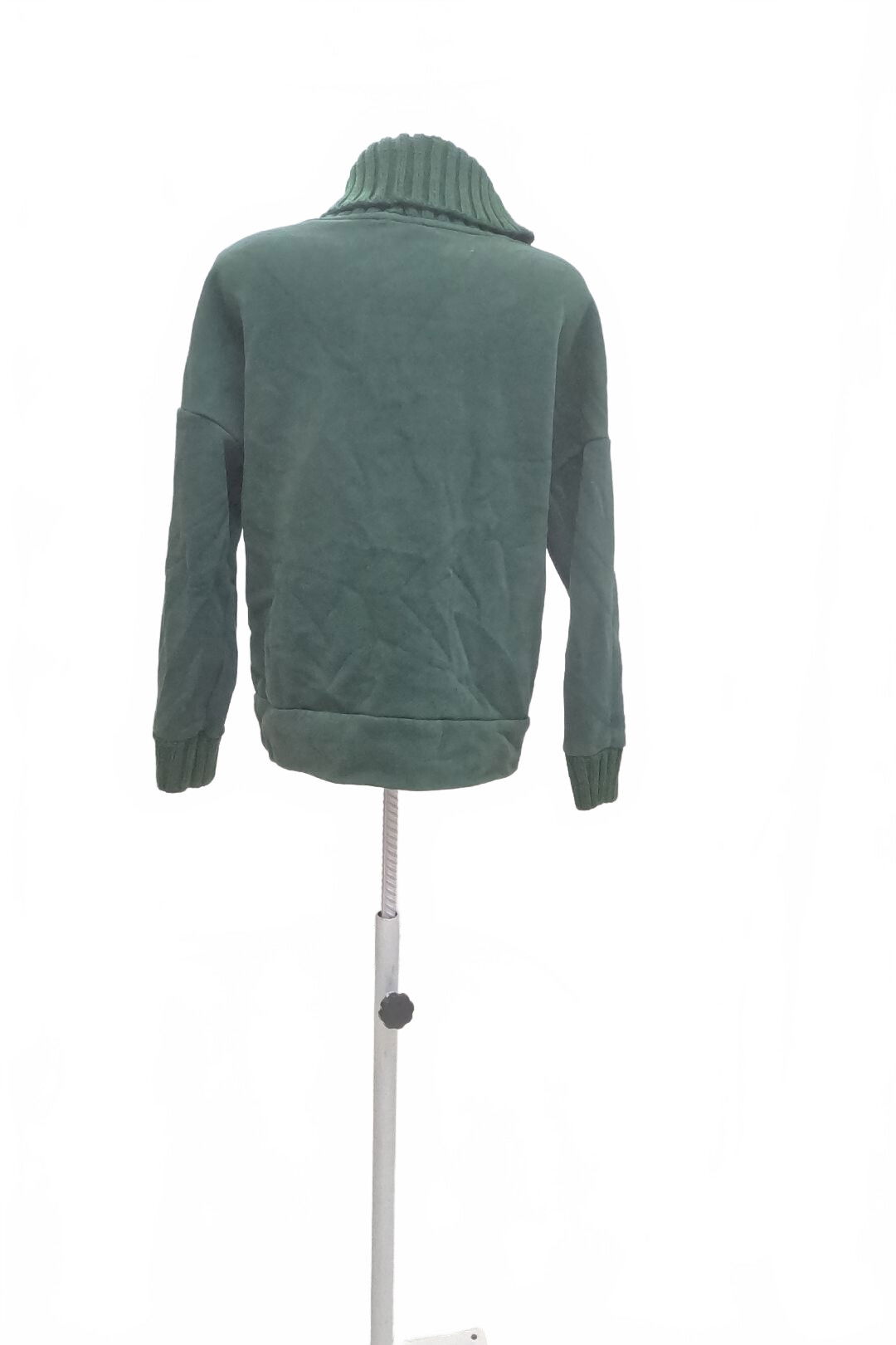 Dámska mikina Reserved bez potlače, farba zelená, veľkosť S