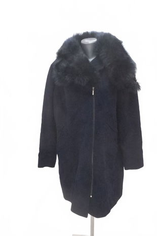 Dámský zimní kabát Genesis, barva modrá, velikost 52