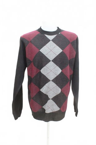 Pánský svetr Genesis, barva vzorovaná, velikost L