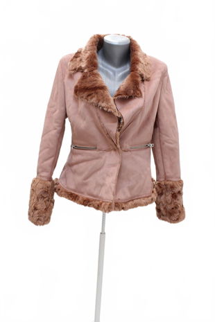 Dámsky zimný kabát Genesis, farba ružová, veľkosť S