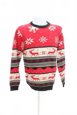 Pánský svetr Fisherfield, barva vzorovaná, velikost L