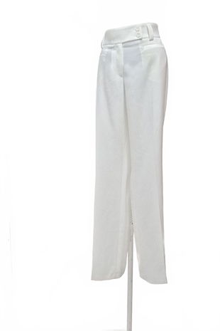 Dámske nohavice Brax, farba biela, veľkosť 44