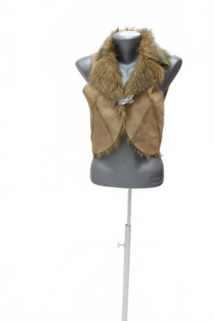 Dámska vesta Fishbone (Fsbn), farba béžová, veľkosť M