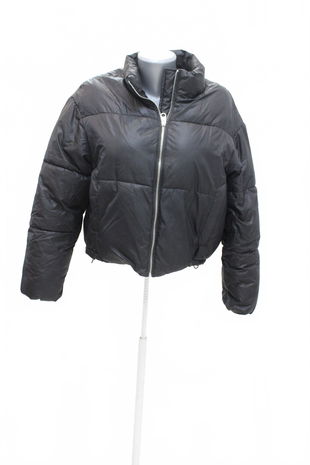 Dámska zimná bunda Bershka, farba čierna, veľkosť S