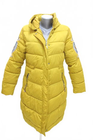 Dámska zimná bunda Genesis, farba žltá, veľkosť L
