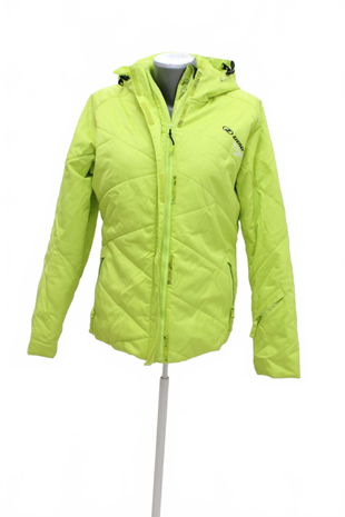 Dámska zimná bunda Genesis, farba zelená, veľkosť 38