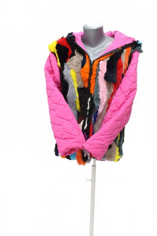 Dámska bunda Genesis, farba viacfarebná, veľkosť M