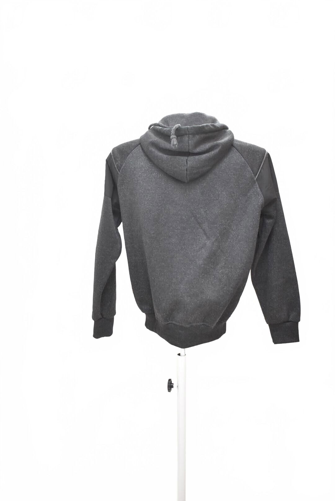 Pánská mikina Genesis bez potisku, barva šedá, velikost M