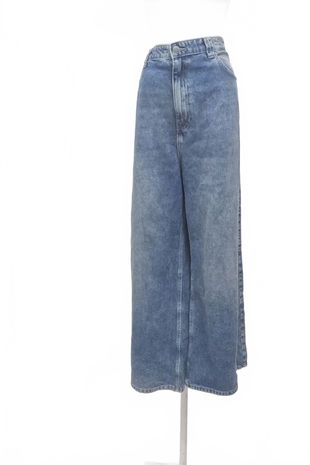 Dámské kalhoty House, barva denim, velikost XL