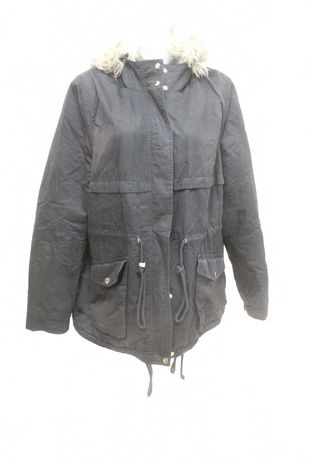 Dámská zimní bunda H&M, barva černá, velikost 50