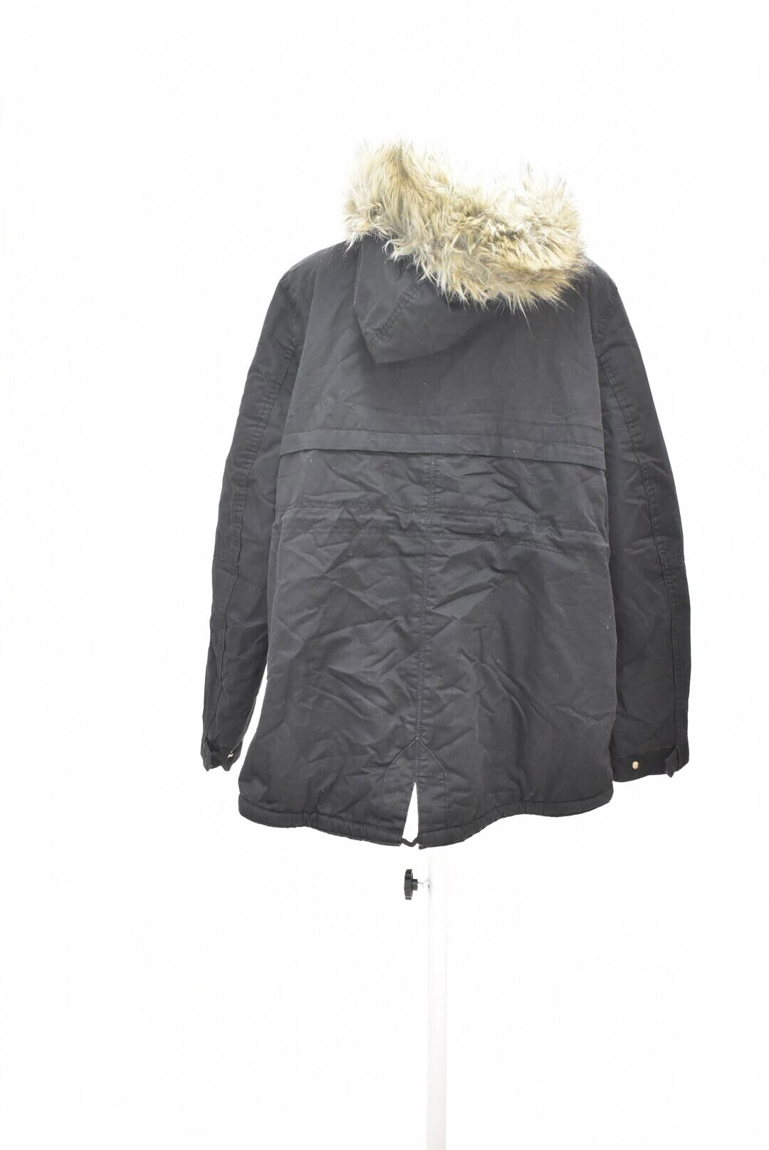 Dámská zimní bunda H&M, barva černá, velikost 50