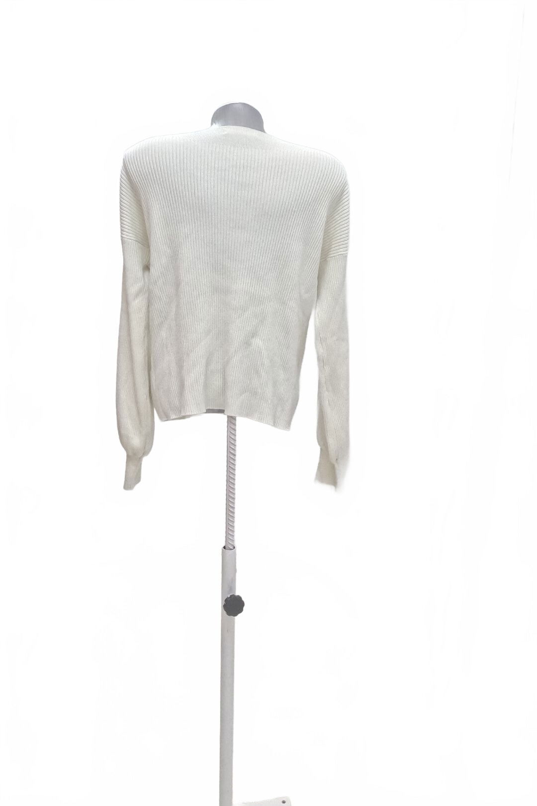 Dámsky sveter Camaieu, farba biela, veľkosť L