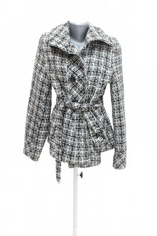 Dámský kabát Genesis, barva vzorovaná, velikost XL