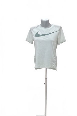 Dámske tričko Nike s potlačou, farba modrá, veľkosť S