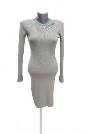 Dámske šaty Genesis, farba sivá, veľkosť S