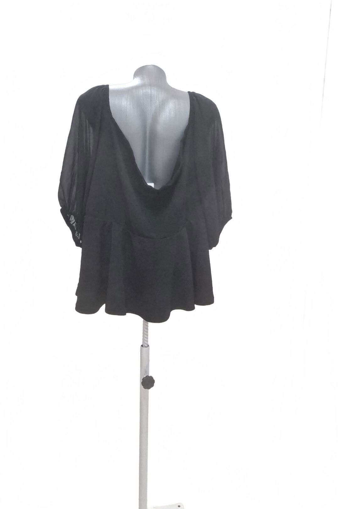 Dámska blúzka Shein, farba čierna, veľkosť 5XL