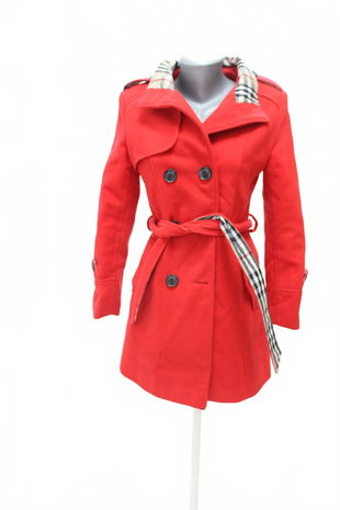 Dámsky kabát Genesis, farba červená, veľkosť M