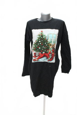 Dámske šaty Genesis, farba čierna, veľkosť XL