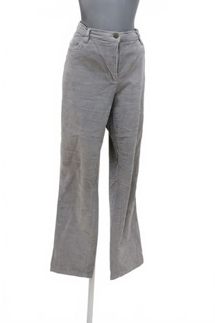 Dámske nohavice Bpc Bonprix Collection, farba sivá, veľkosť 42
