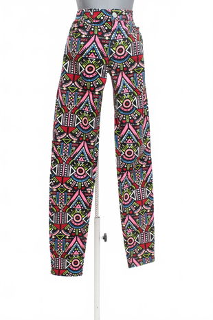 Dámske nohavice H&M, farba vzorovaná, veľkosť 40