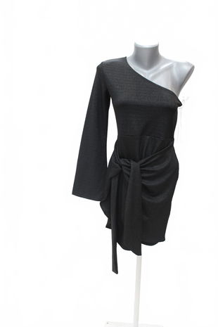 Dámske šaty Trendyol, farba čierna, veľkosť 42