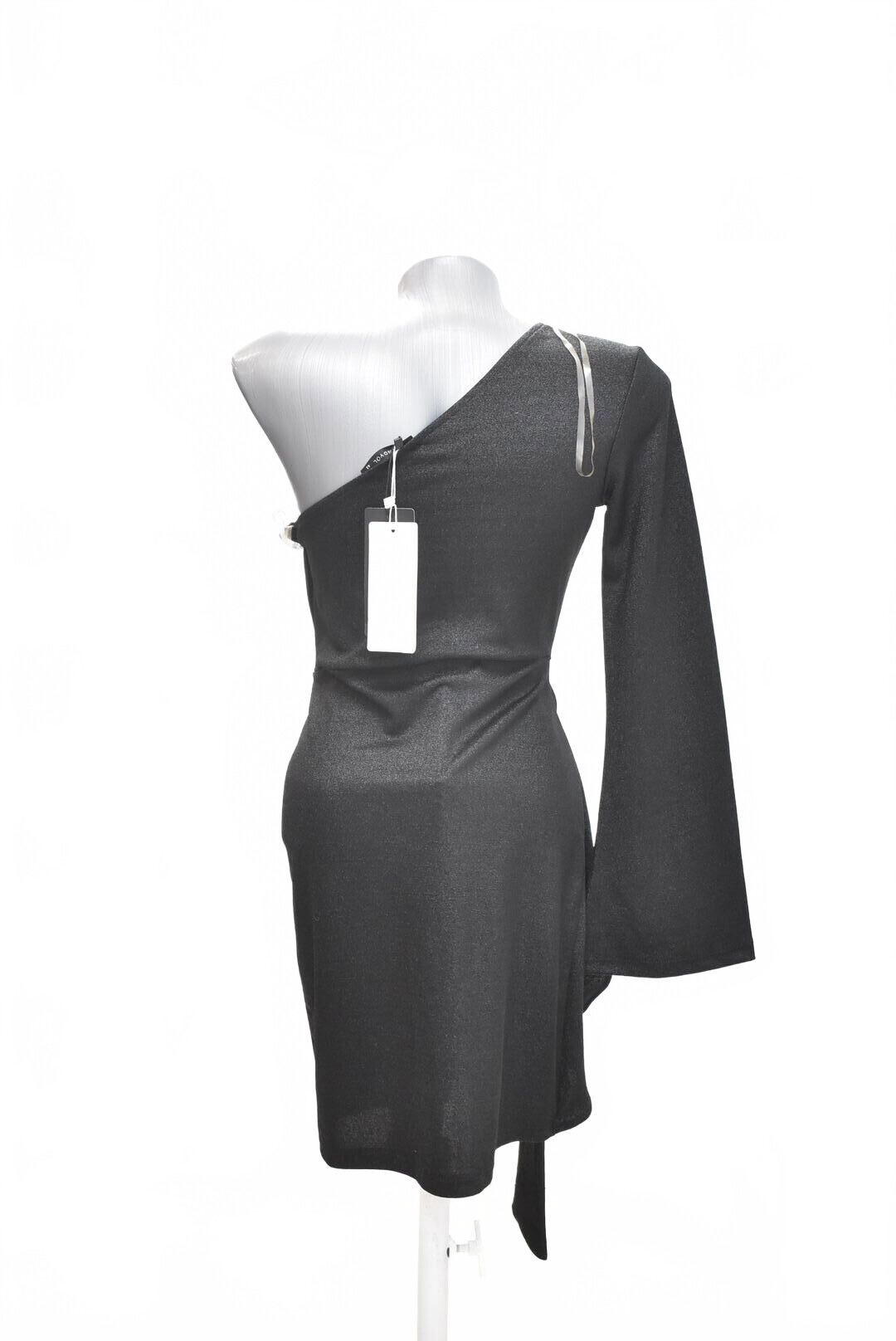 Dámske šaty Trendyol, farba čierna, veľkosť 42