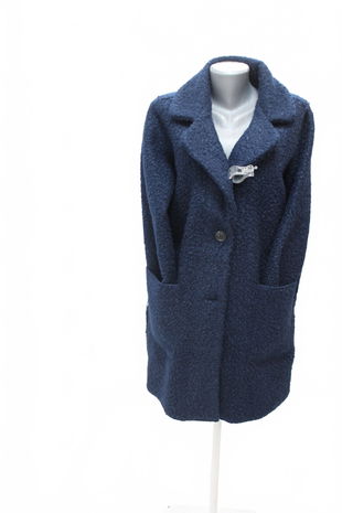 Dámsky kabát Bonprix, farba modrá, veľkosť XL