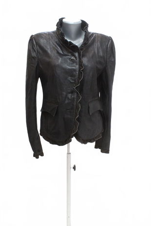 Dámska bunda Genesis, farba čierna, veľkosť XL