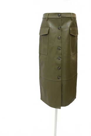 Dámska sukňa Only, farba khaki, veľkosť M