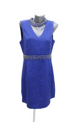 Dámske šaty Genesis, farba modrá, veľkosť L