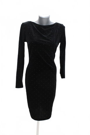 Dámske šaty Orsay, farba čierna, veľkosť M