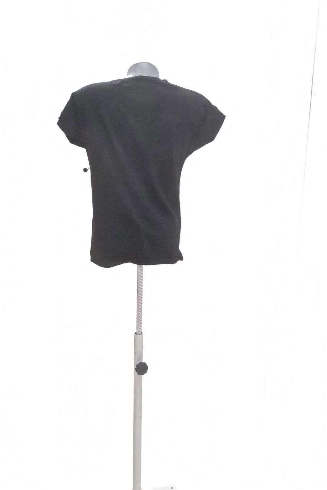 Dámske tričko Genesis s potlačou, farba čierna, veľkosť M