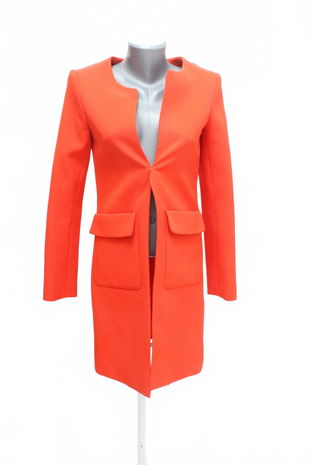 Dámsky kabát H&M, farba červená, veľkosť 32