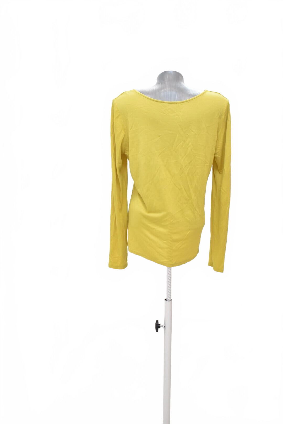 Dámske tričko Genesis bez potlače, farba žltá, veľkosť M