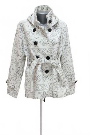 Dámsky kabát Genesis, farba vzorovaná, veľkosť L