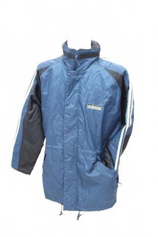 Pánska bunda Adidas, farba modrá, veľkosť XL