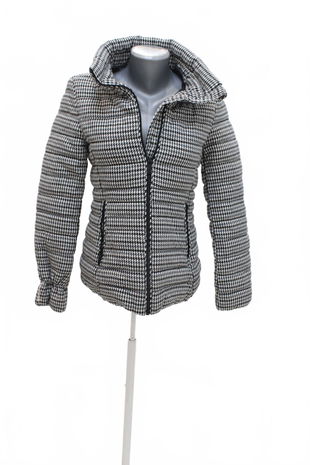 Dámska zimná bunda Amisu, farba vzorovaná, veľkosť 34