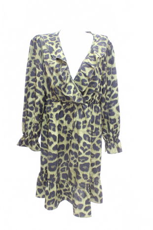 Dámske šaty Shein, farba zvieracie vzory, veľkosť L